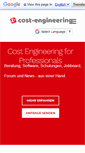 Mobile Screenshot of cost-engineering.com